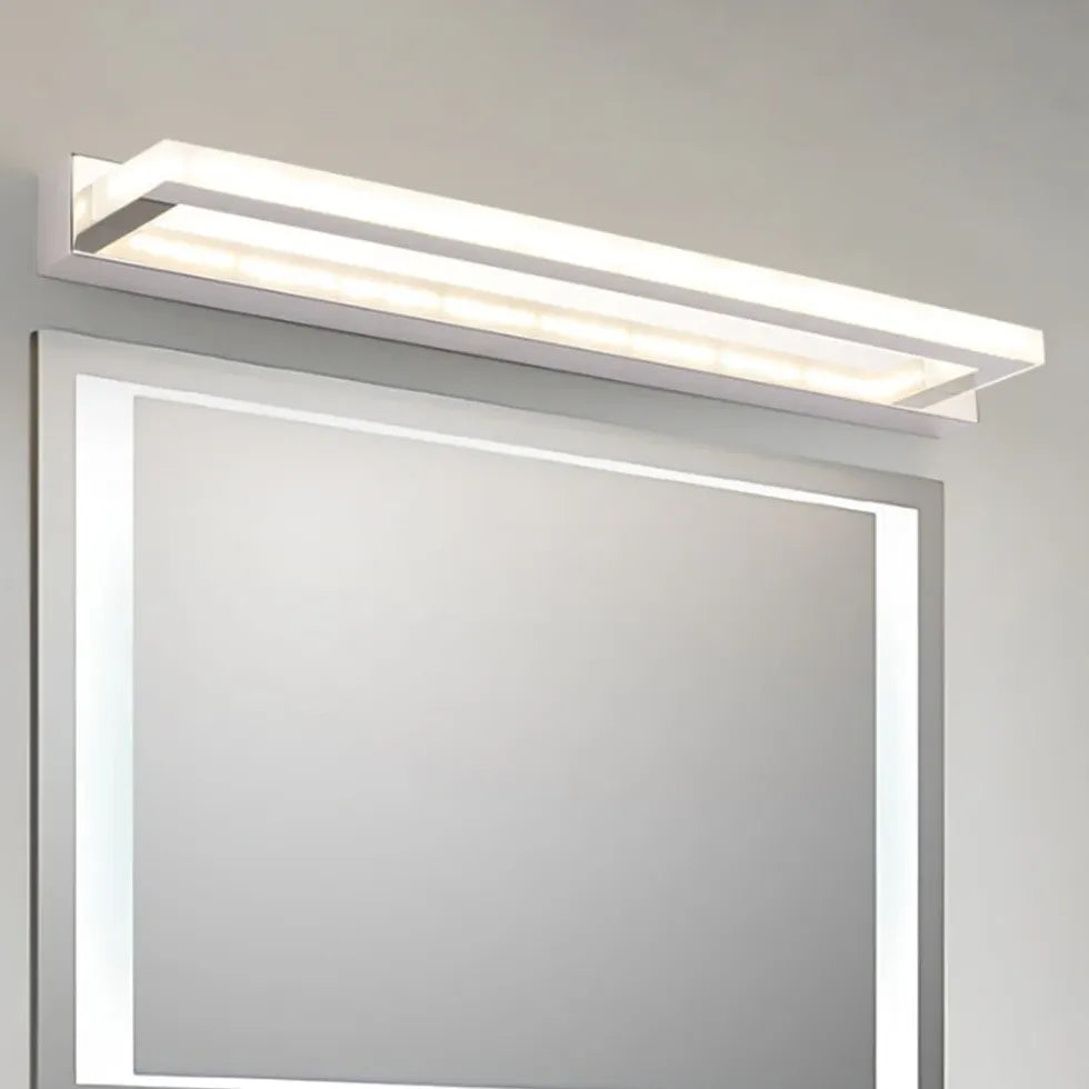 Illuminazione sopra specchio bagno Elegante bianco LED - clowasit.com