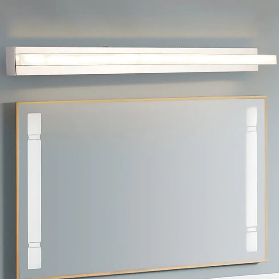 Illuminazione sopra specchio bagno Elegante bianco LED - clowasit.com