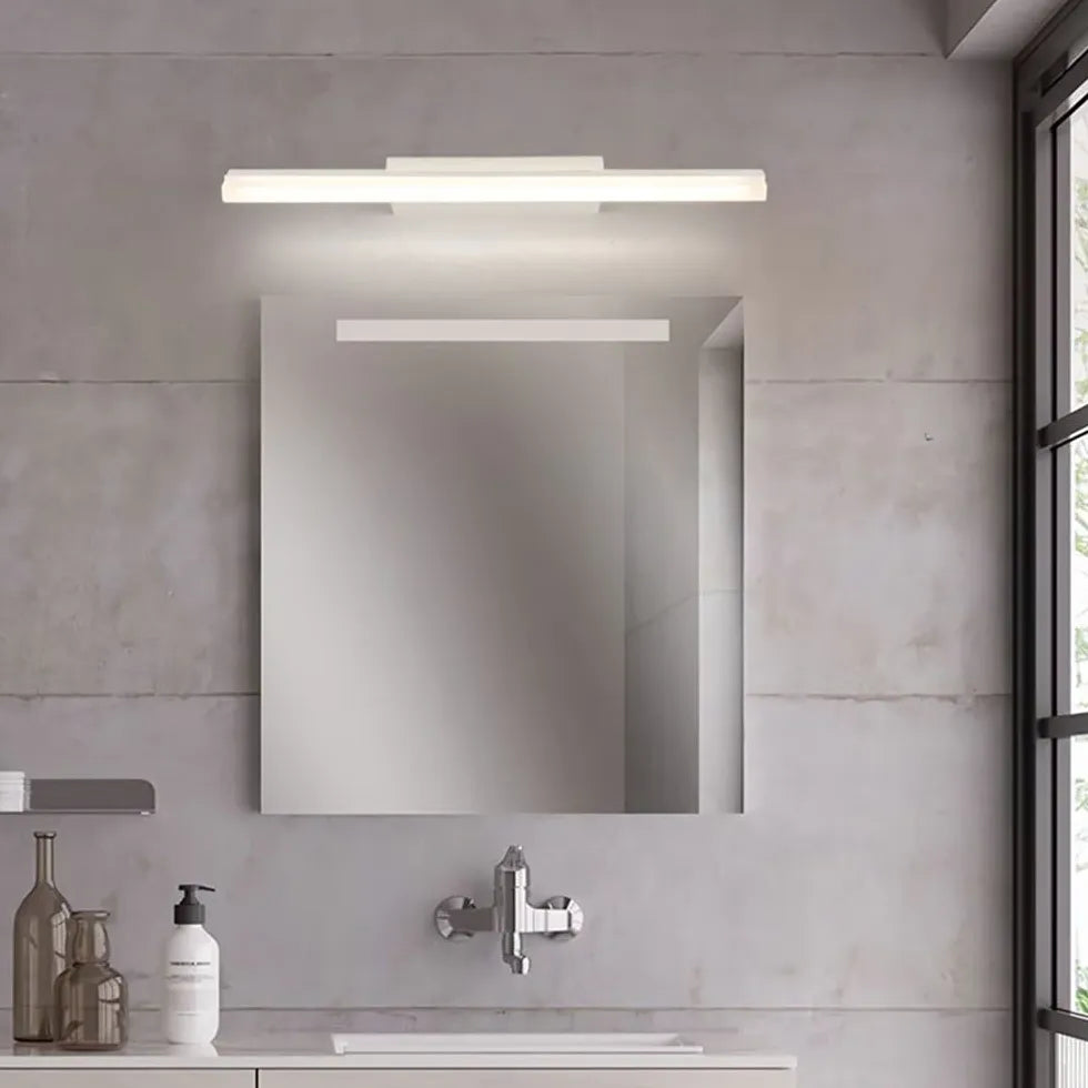 Applique da bagno moderno bianco semplice - clowasit.com