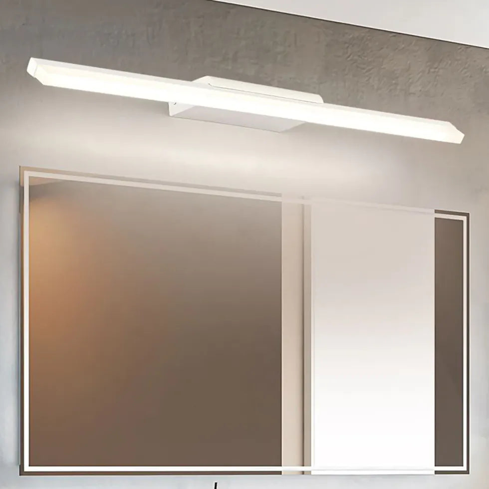 Applique da bagno moderno bianco semplice - clowasit.com