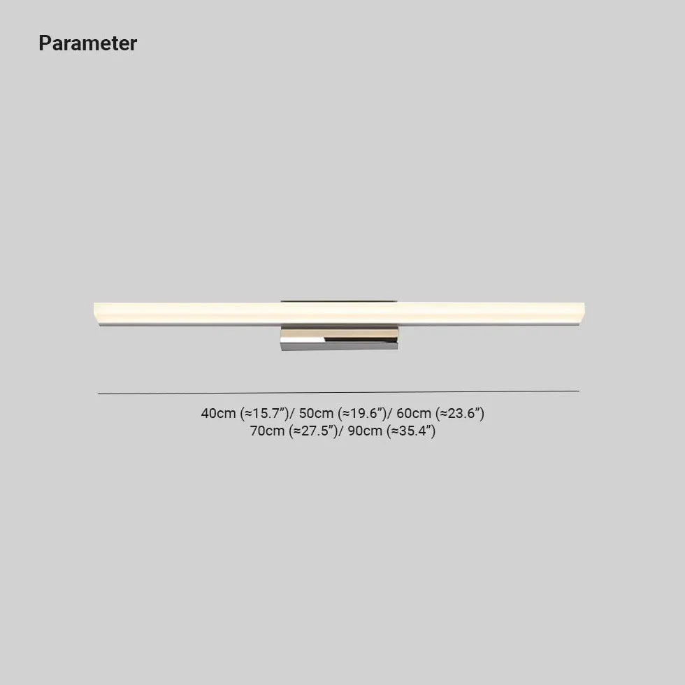 Applique Specchio Bagno Nero Facile Installazione - clowasit.com