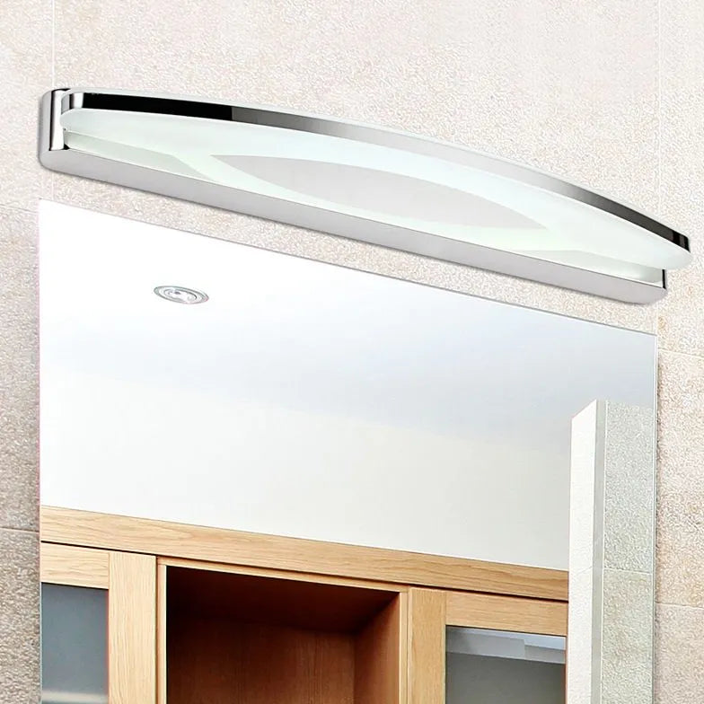 Applique da parete Argento LED Bagno Moderno - clowasit.com