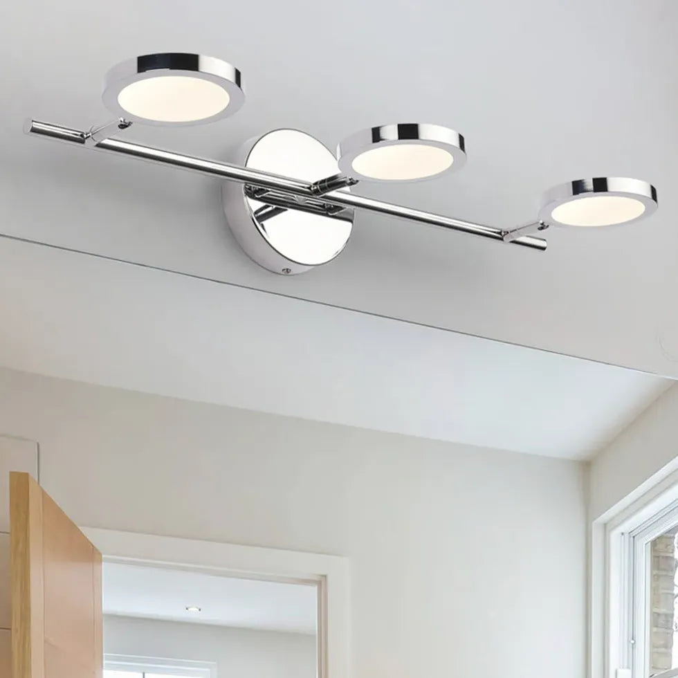 Applique cromate per bagno regolabile moderna illuminazione - clowasit.com