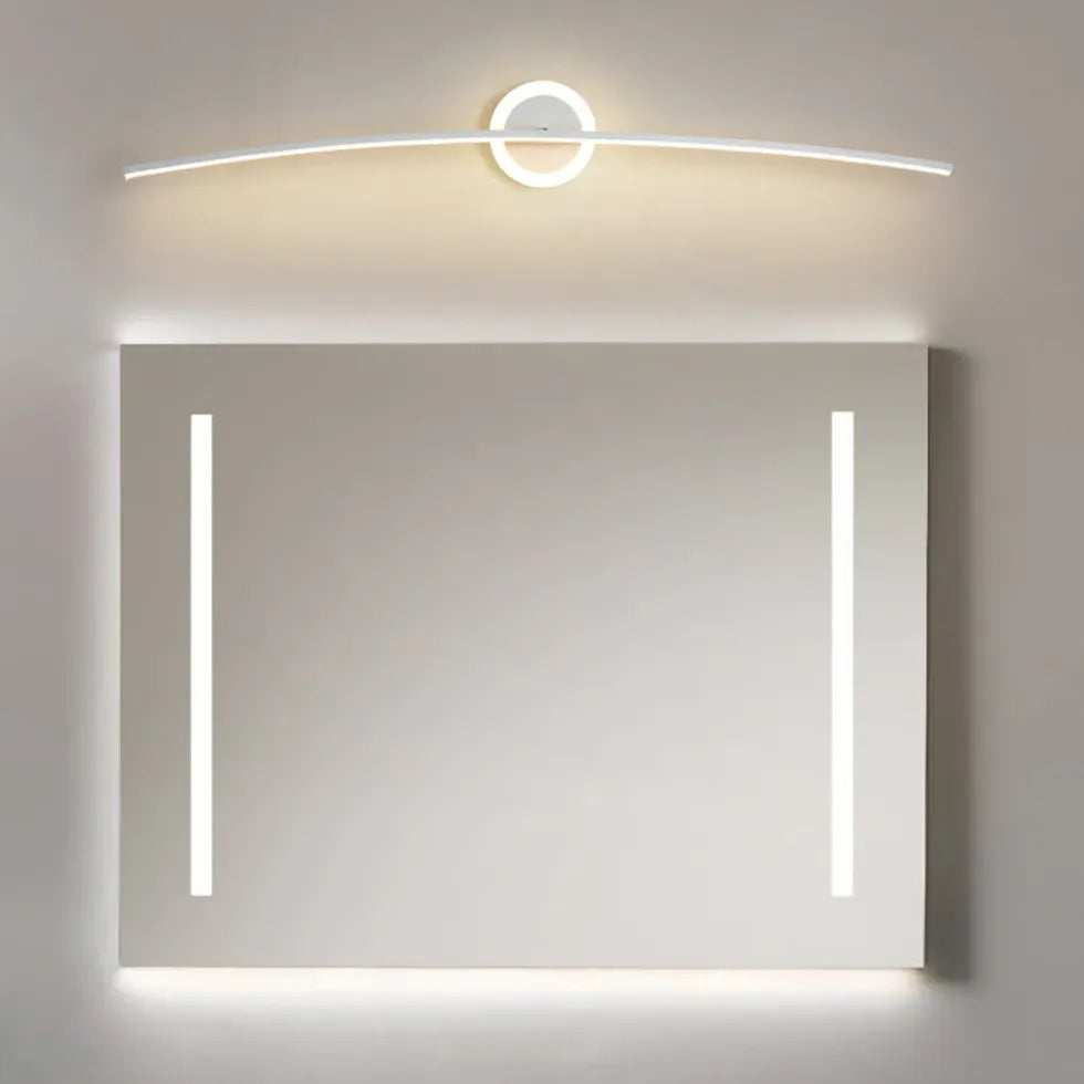 Lampada led per quadri in bagno curvo - clowasit.com