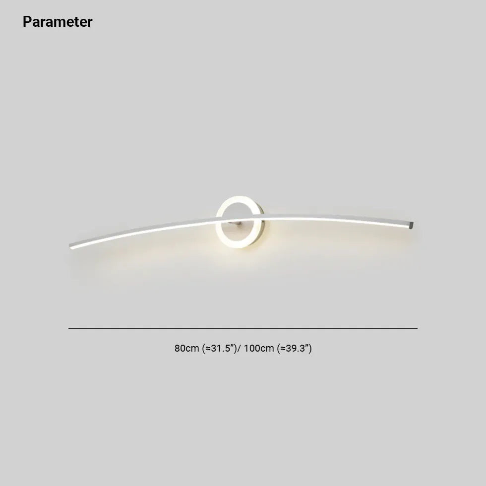 Lampada led per quadri in bagno curvo - clowasit.com