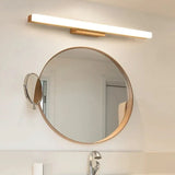 Illuminazione Specchio Tondo Design Legno Semplice - clowasit.com