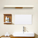 Illuminazione Specchio Tondo Design Legno Semplice - clowasit.com