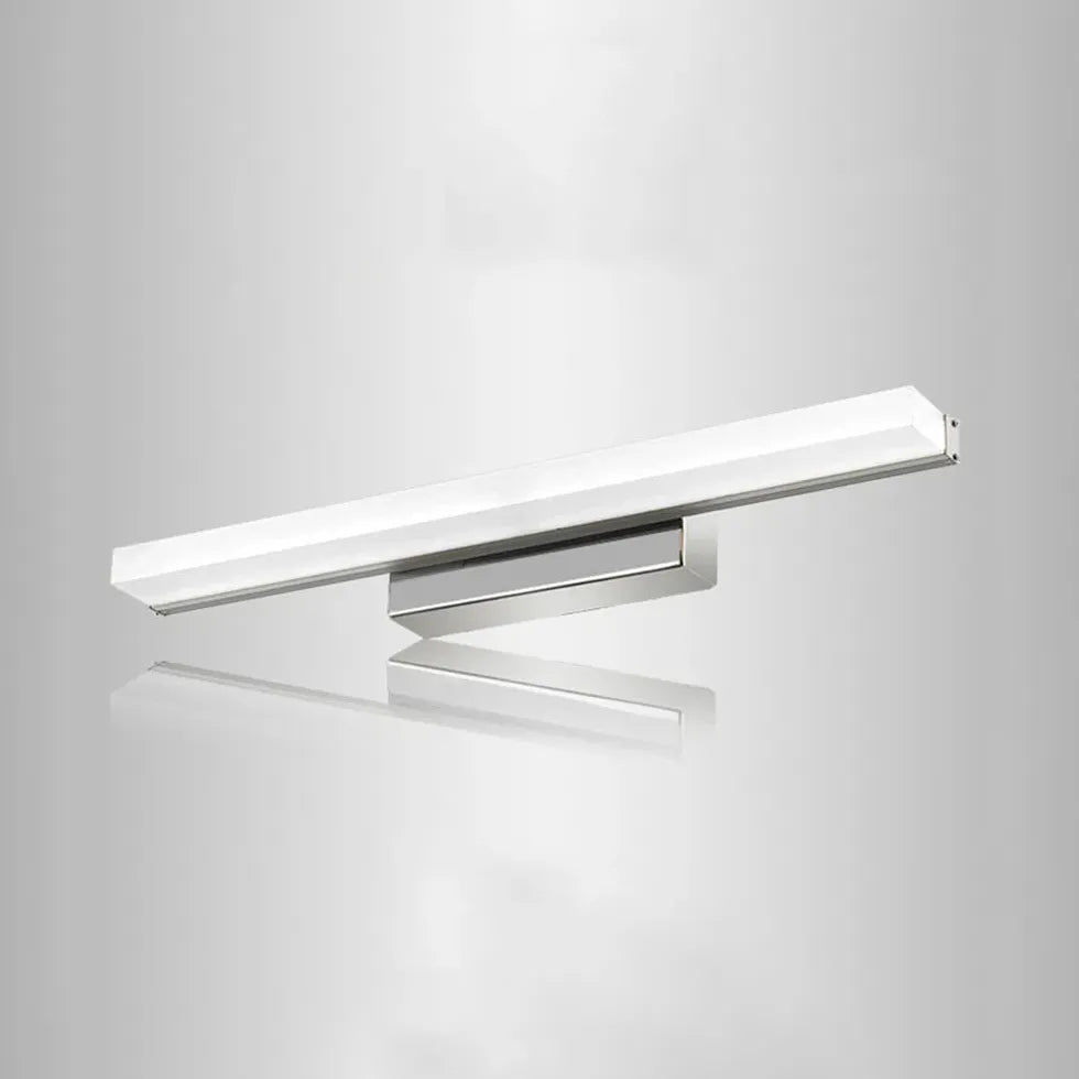 Lampada lunga da parete LED color argento - clowasit.com