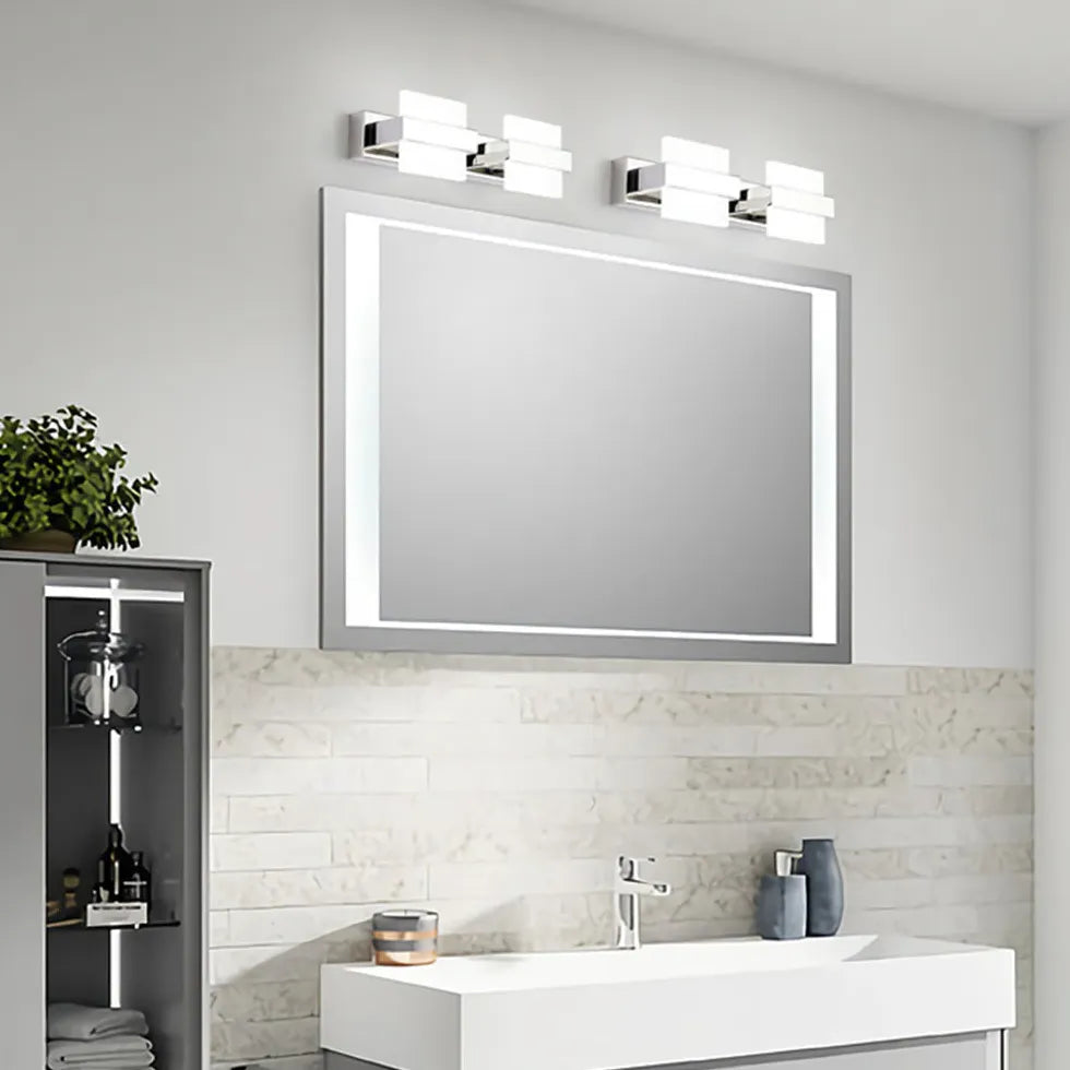 Applique da parete quadrate bagno led - clowasit.com