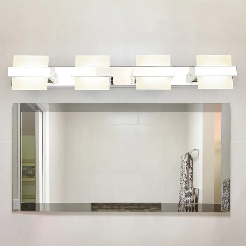 Applique da parete quadrate bagno led - clowasit.com