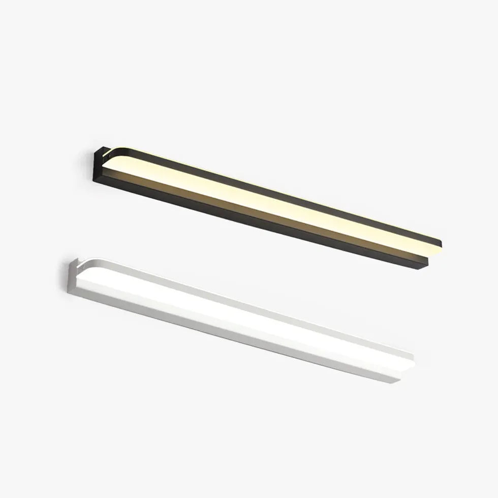 Applique bagno nera in acciaio inox LED - clowasit.com