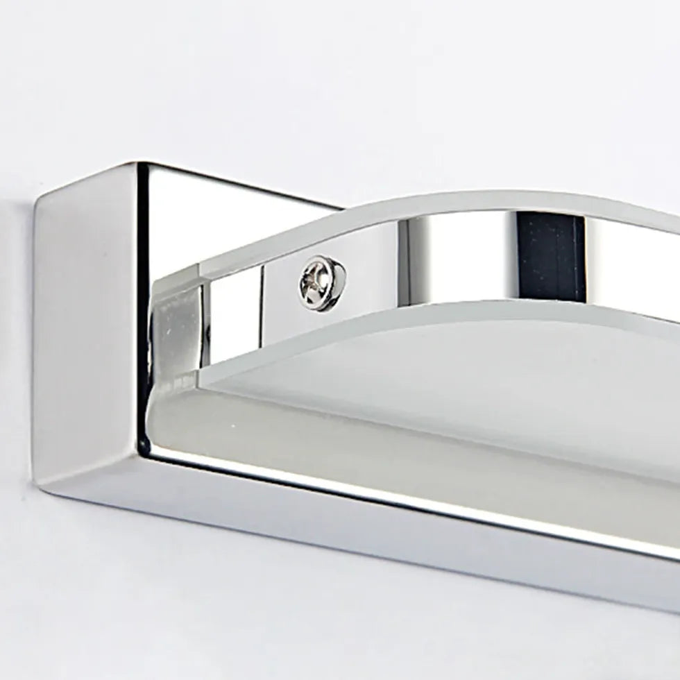 Applique bagno nera in acciaio inox LED - clowasit.com