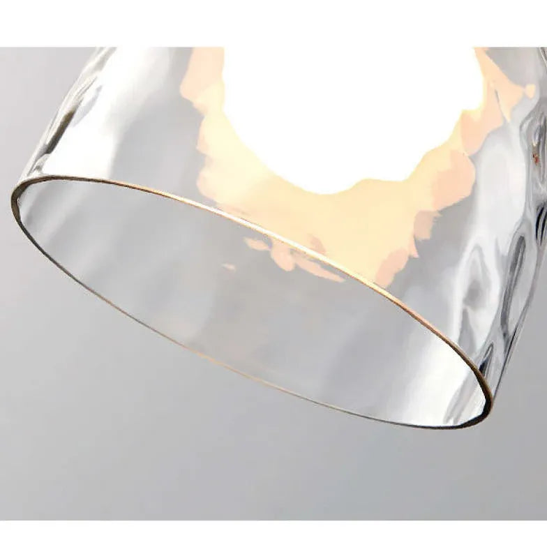 Lampadario Minimalista Design Geometrico in Vetro Moderno - clowasit.com