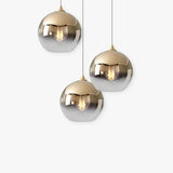 Lampada a sospensione a sfera metallo moderno - clowasit.com