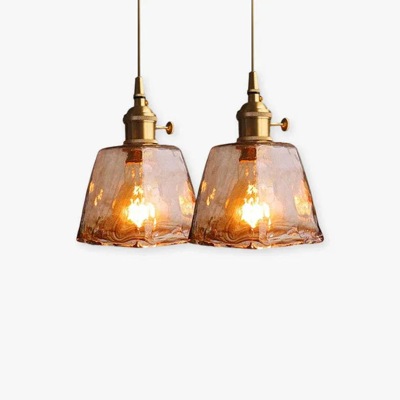 Lampadari a Sospensione Vintage Ottone Vetro - clowasit.com