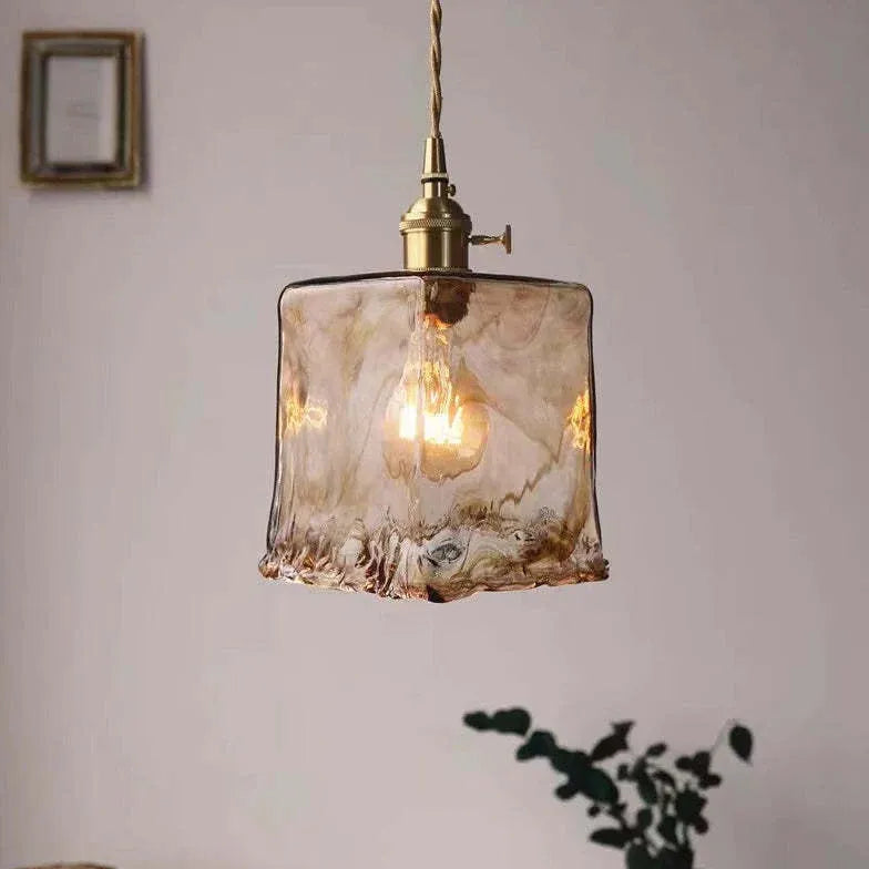 Lampadari a Sospensione Vintage Ottone Vetro - clowasit.com