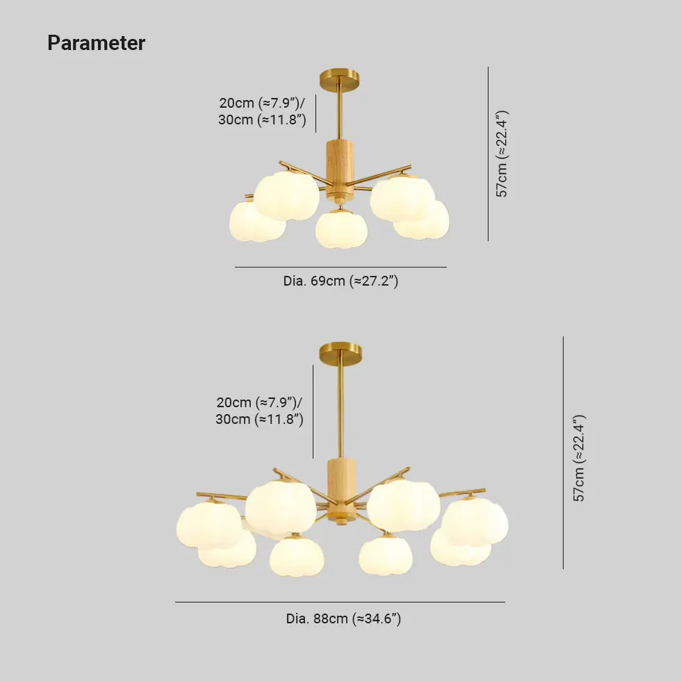 Lampadario moderno bianco nuvole in legno - clowasit.com