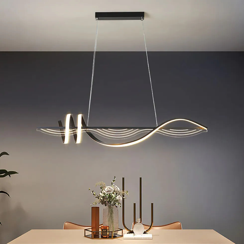 Forme a spirale per sala da pranzo LED LED LUCE - clowasit.com