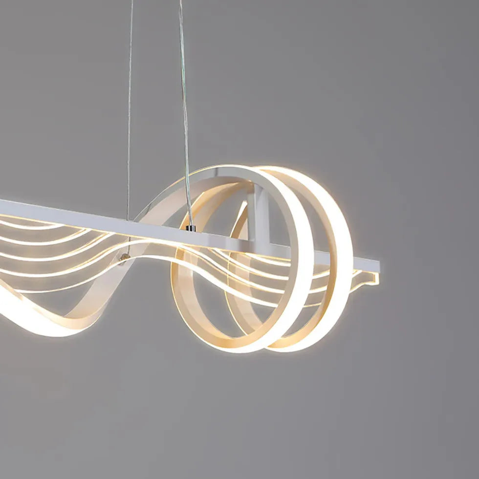 Forme a spirale per sala da pranzo LED LED LUCE - clowasit.com