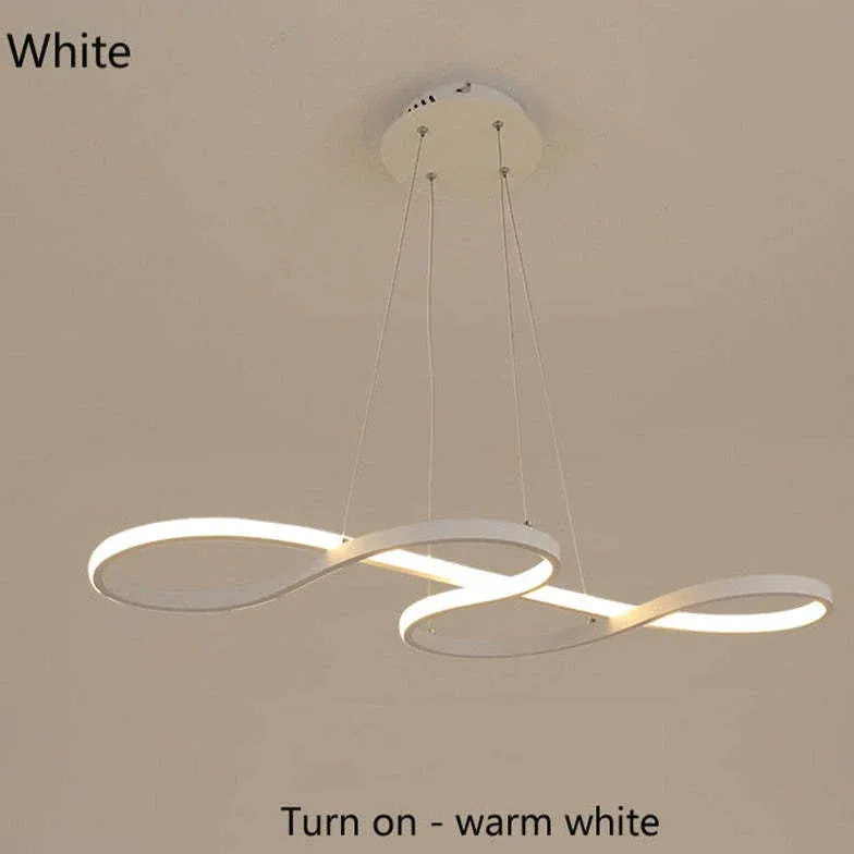 anello circolare moderno sala da pranzo a sospensione luce - clowasit.com