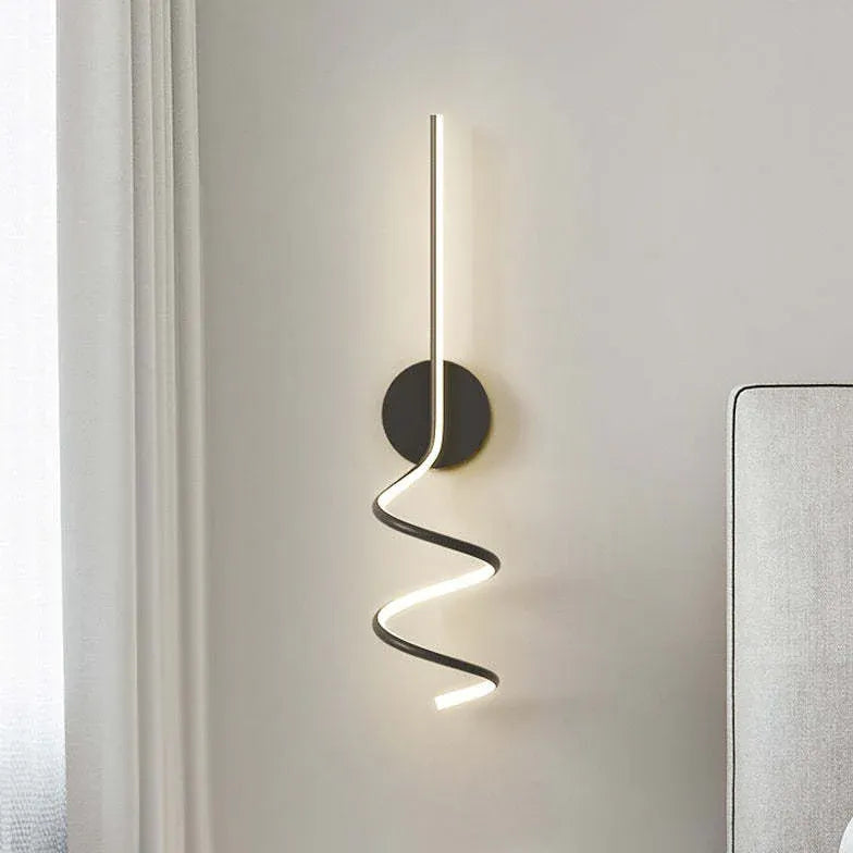 Applique a spirale Stile Moderno per Letto - clowasit.com