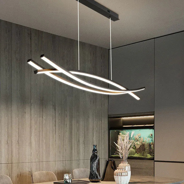 Lampadari moderni in sospensione Tre cerchi intrecciati - clowasit.com