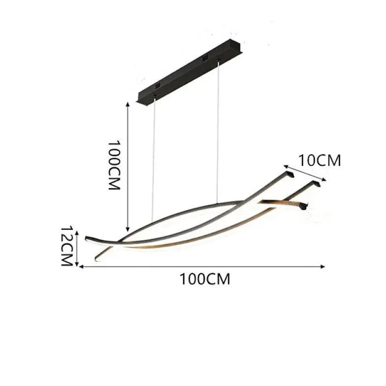 Lampadari moderni in sospensione Tre cerchi intrecciati - clowasit.com