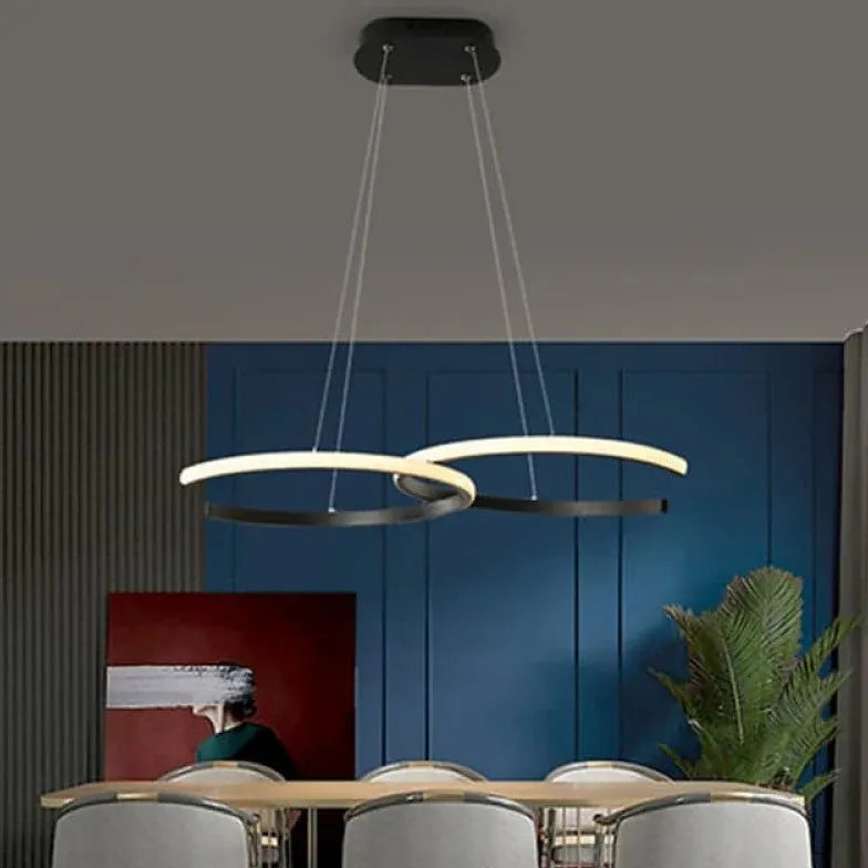 Lampadario moderno sospensione Cerchio Aperto - clowasit.com