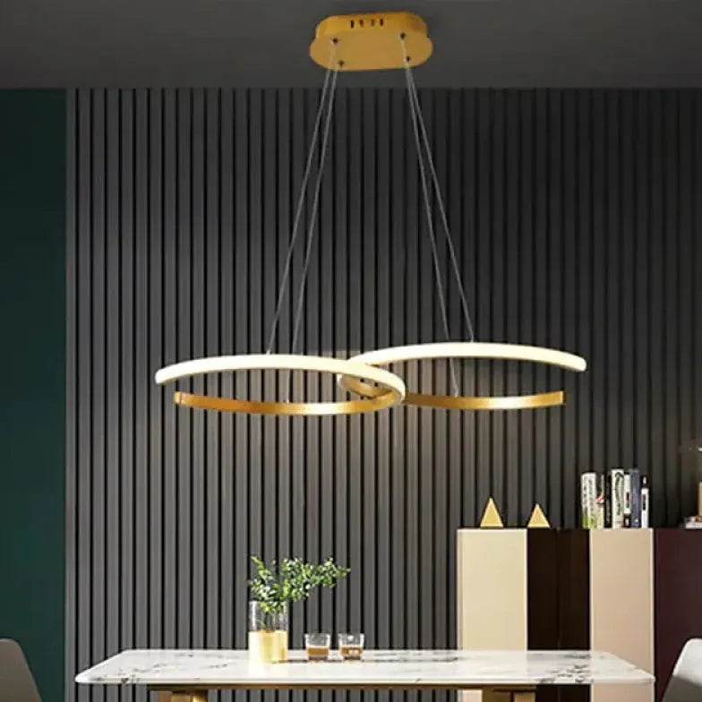Lampadario moderno sospensione Cerchio Aperto - clowasit.com