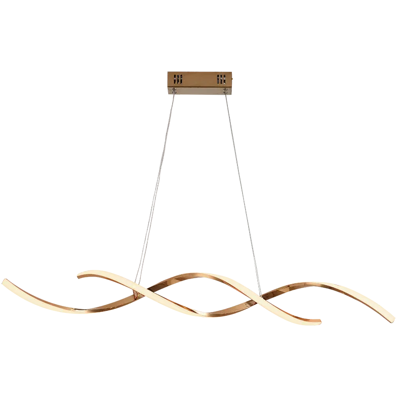 Lampadario Color Oro Moderno Design Elegante - clowasit.com