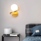 Applique in vetro da parete spirale sfera - clowasit.com