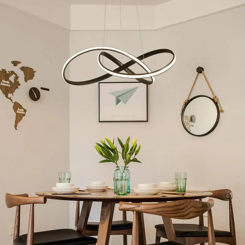 Lampadari moderni firmati Curve irregolari di design - clowasit.com