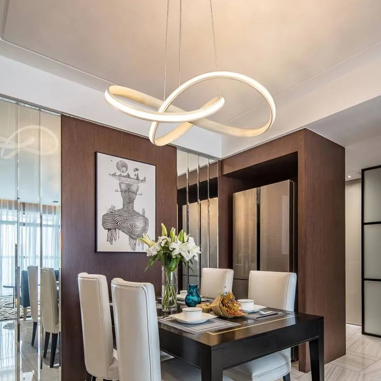 Lampadari moderni firmati Curve irregolari di design - clowasit.com