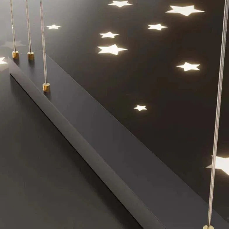 Lampadari sala pranzo moderni proiezione cielo stellato - clowasit.com