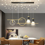 Lampadario su tavolo da pranzo Atmosfera stellata - clowasit.com