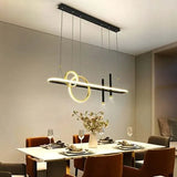 Lampadario sala da pranzo moderno cerchi lineari - clowasit.com