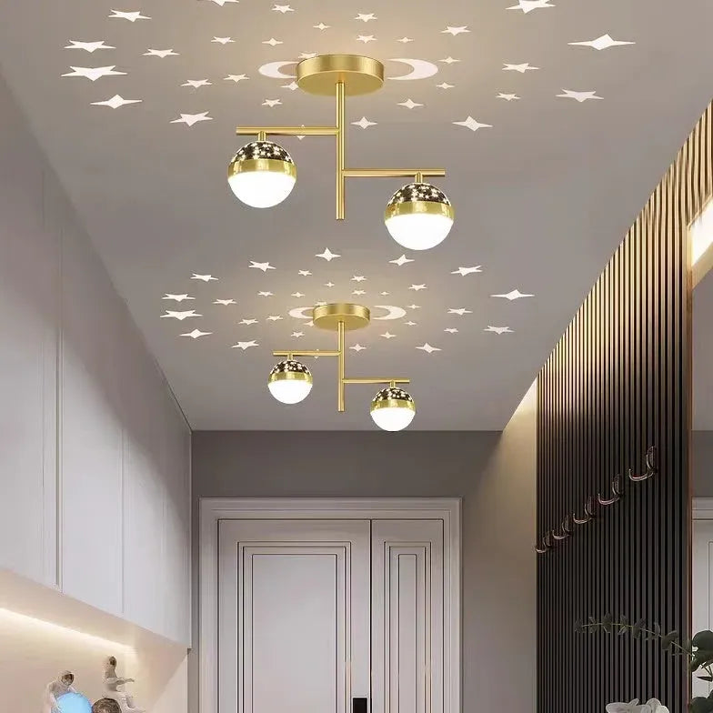 Plafoniere moderne per corridoio Stile Stellato Bicolore - clowasit.com