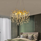 Pendenti cristallo per lampadari dorati e lussuosi - clowasit.com