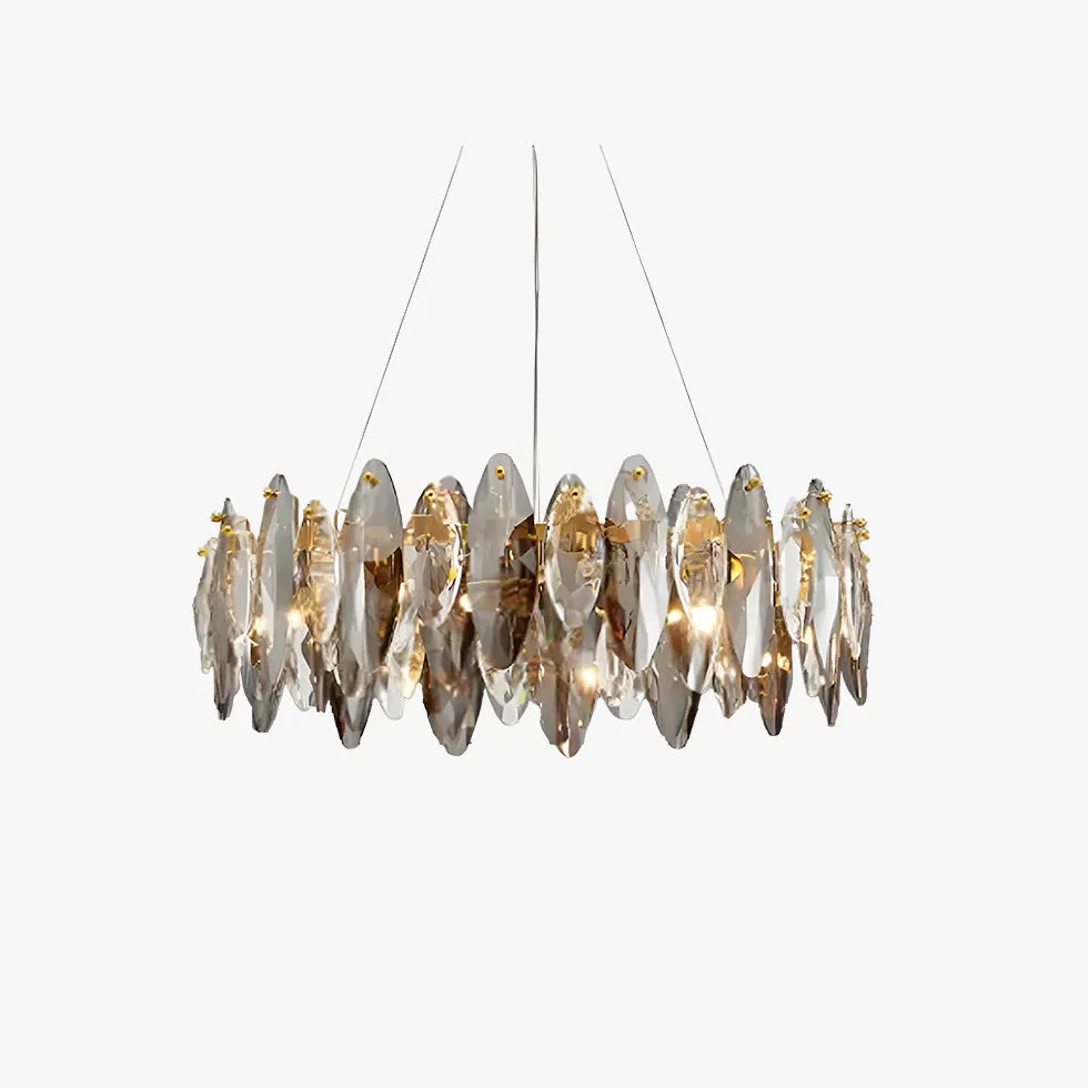 Pendenti in cristallo per lampadari stile rotondo - clowasit.com
