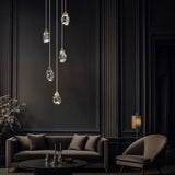 Lampadari Classici Dorati con Gocce di Vetro - clowasit.com