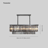 Lampadari Moderni Lusso Design con Vetro Nero - clowasit.com