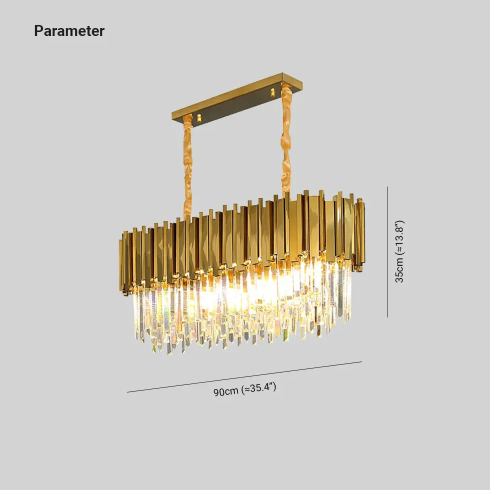 Lampadari moderni per cucina soggiorno oro elegante - clowasit.com