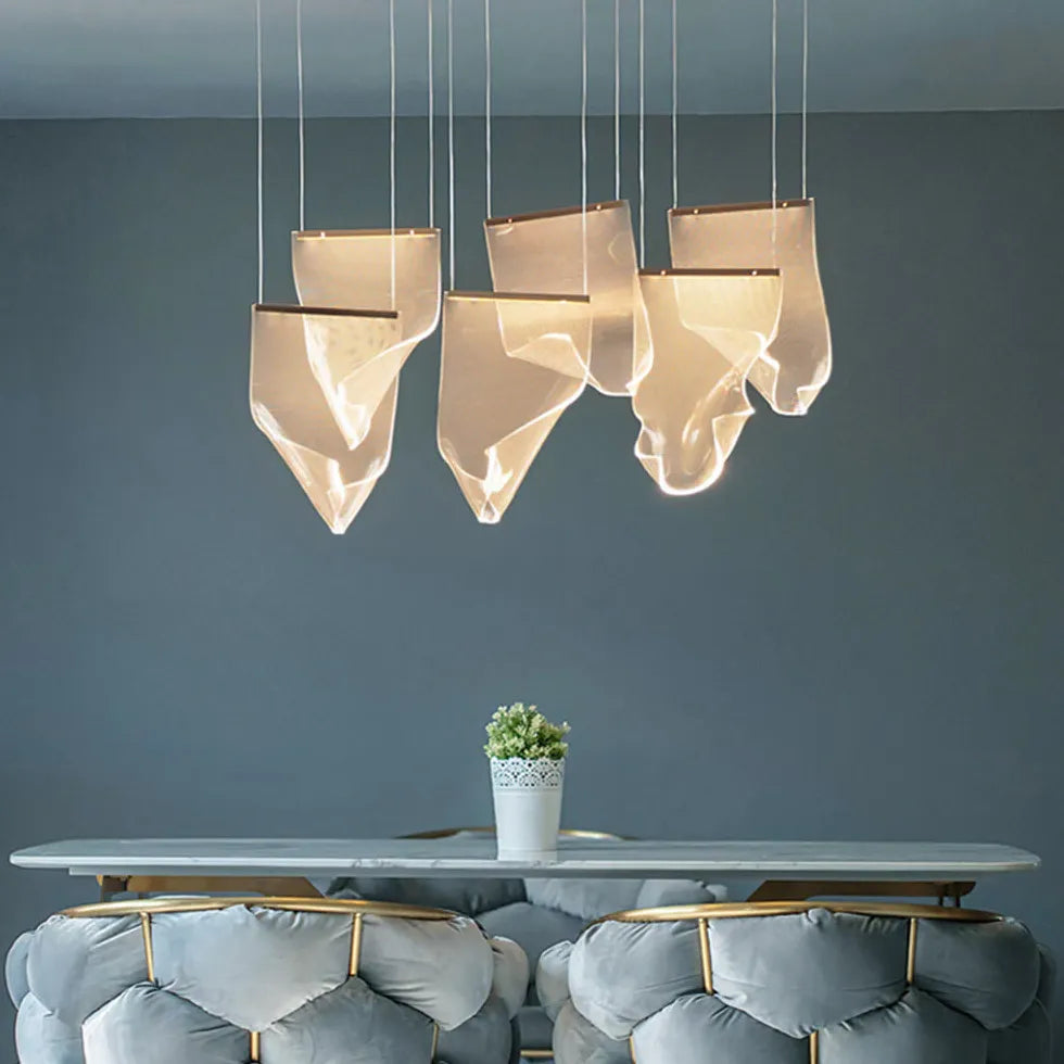 Artistica irregolare villa lampadari a goccia - clowasit.com