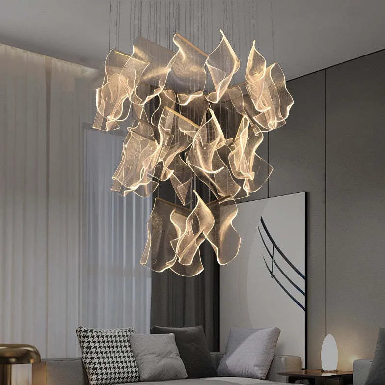 Artistica irregolare villa lampadari a goccia - clowasit.com