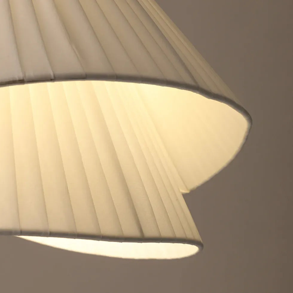 Lampadari tessuto pieghevole minimalista ed elegante - clowasit.com
