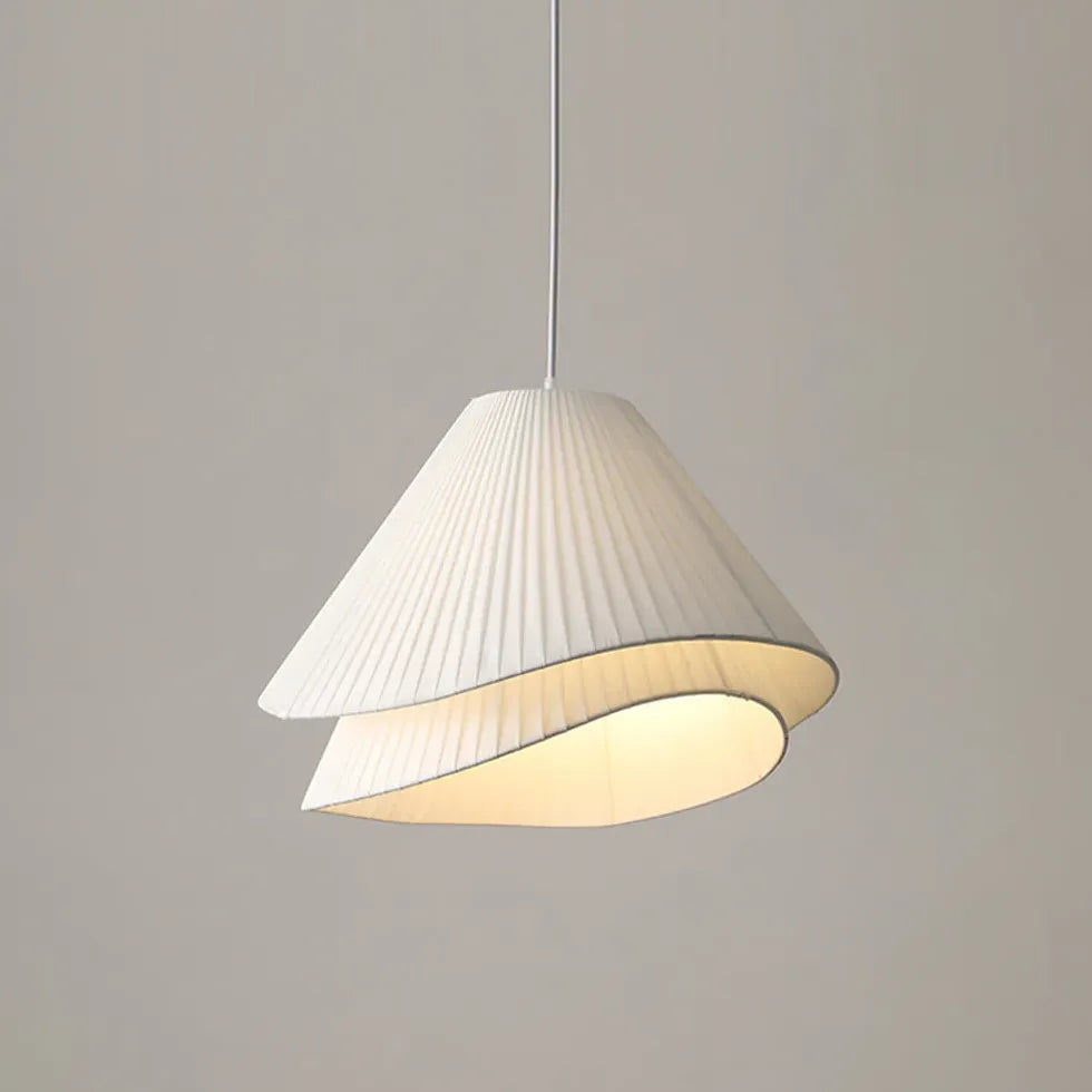 Lampadari tessuto pieghevole minimalista ed elegante - clowasit.com