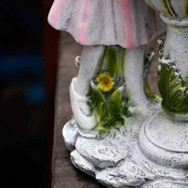 Luci da esterni giardino bambina rosa - clowasit.com