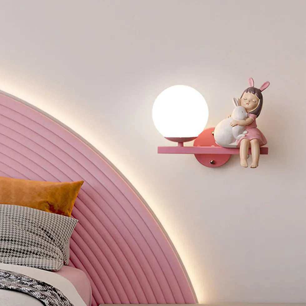 Illuminazione applique da parete per bella bambina - clowasit.com