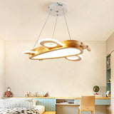 Lampadari per camerette neonati Stile aereo legno - clowasit.com
