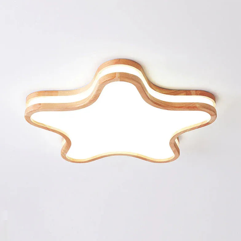 Plafoniera incasso Design Moderno in Legno - clowasit.com